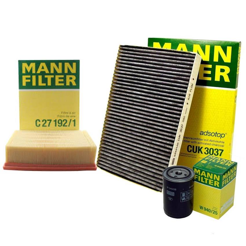 Audi Filter Service Kit 4B0819439C - MANN-FILTER 3724975KIT